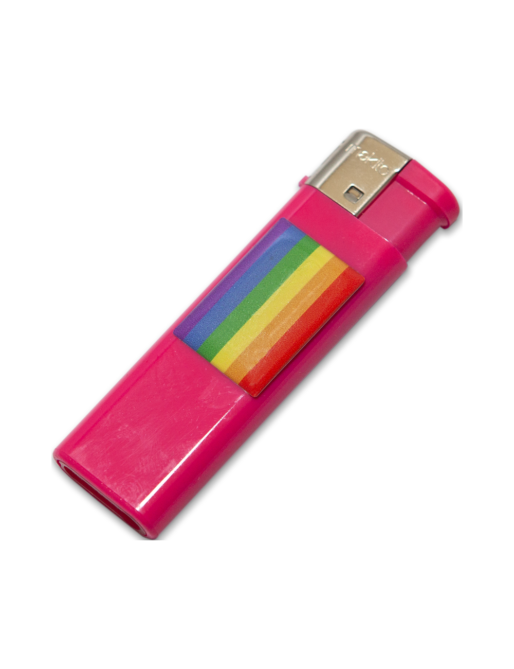 PRIDE - BRIQUET FUSCIA AVEC DRAPEAU LGBT PRIDE - BRIQUET FUSCIA AVEC DRAPEAU LGBT
