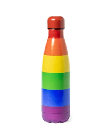 PRIDE - CHAUFFE-EAU MÉTALLIQUE AVEC LE DRAPEAU LGBT