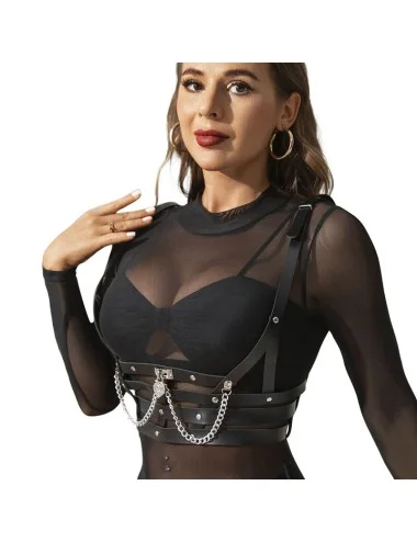 SUBBLIME - HARNAIS CORSET AVEC CHAÎNE DÉTAIL TAILLE UNIQUE