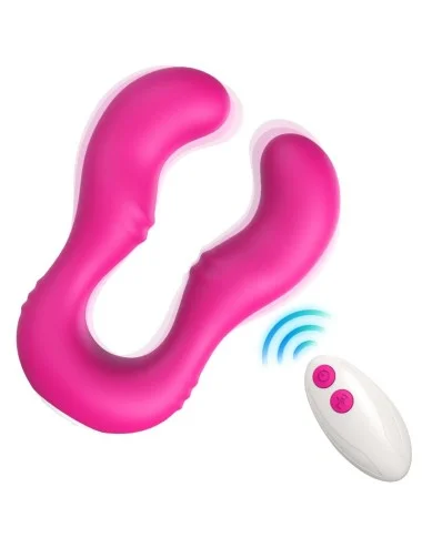 ARMONY - VIBRATEUR SERAPH DOUBLE TÉLÉCOMMANDE FUCHSIA
