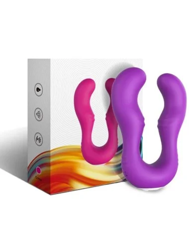 ARMONY - VIBRATEUR SERAPH DOUBLE TÉLÉCOMMANDE VIOLET