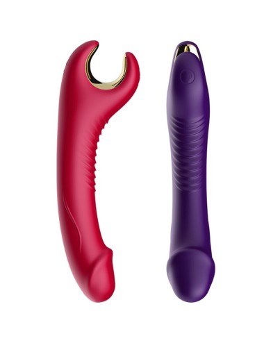 ARMONY - VIBRATEUR & ROTATEUR PRINCE DILDO ROUGE