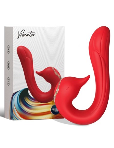 ARMONY - VIBRATEUR DELFIN MULTIPOSITION & EFFET CHALEUR ROUGE