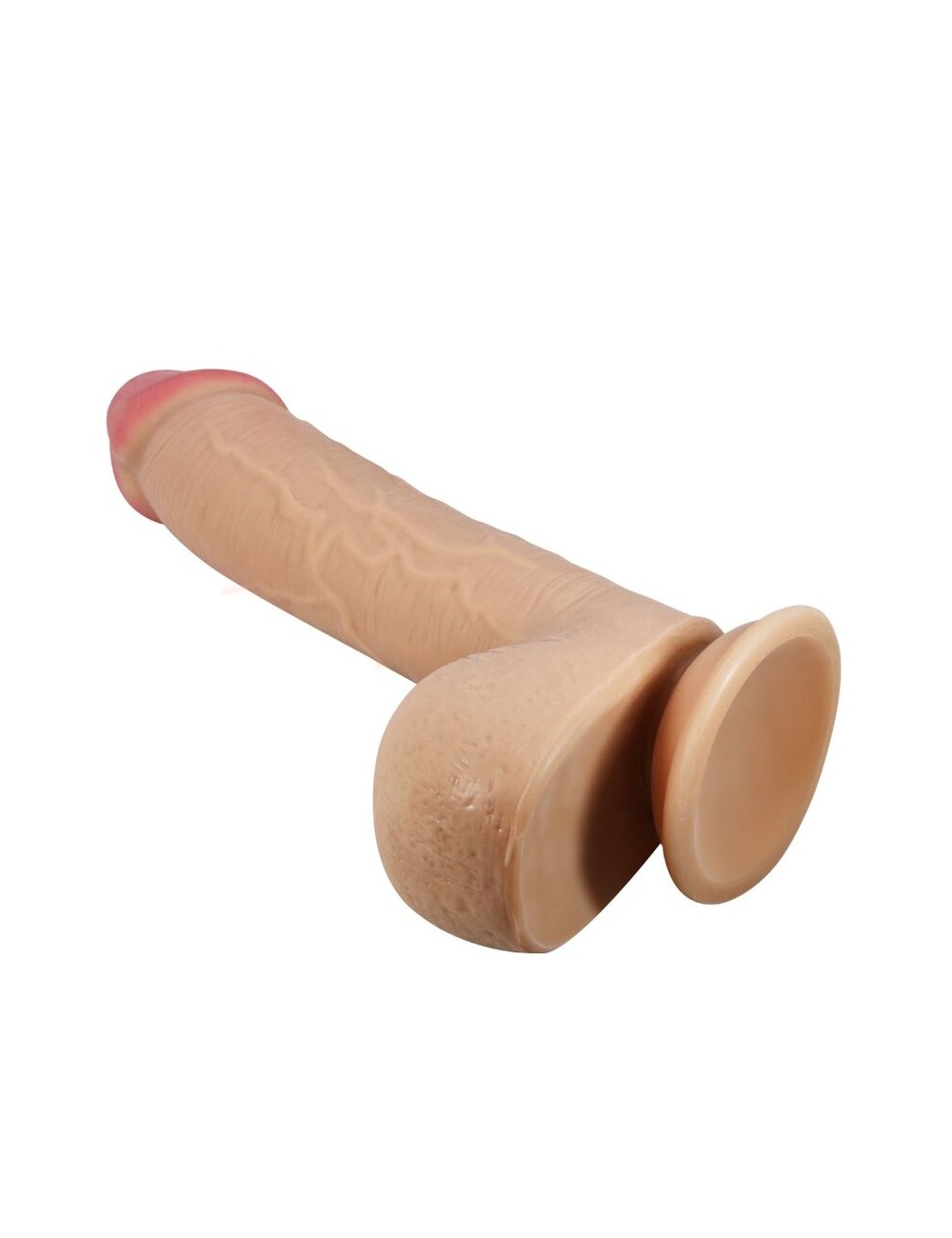 PRETTY LOVE - SÉRIE SLIDING SKIN GODE RÉALISTE AVEC VENTOUSE SLIDING SKIN FLESH 23 PRETTY LOVE - SÉRIE SLIDING SKIN GODE RÉALISTE AVEC VENTOUSE SLIDING SKIN FLESH 23