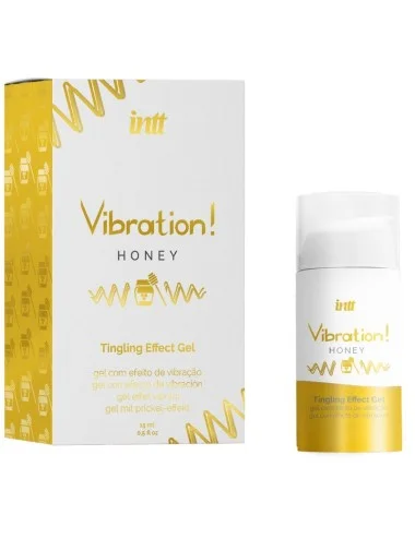 INTT - GEL VIBRATEUR LIQUIDE AU MIEL PUISSANT STIMULANT INTIME 15 ML