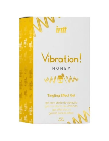 INTT - GEL VIBRATEUR LIQUIDE AU MIEL PUISSANT STIMULANT INTIME 15 ML