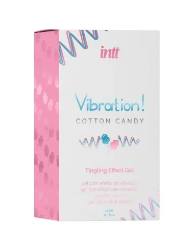 INTT - GEL VIBRATEUR LIQUIDE DE BARBE À PAPA PUISSANT STIMULANT INTIME 15 ML