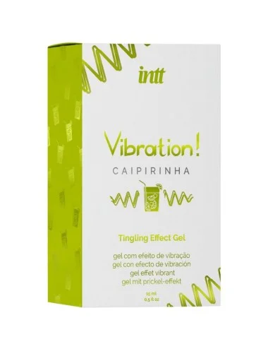 INTT - GEL VIBRATEUR LIQUIDE CAIPIRINHA PUISSANT STIMULANT INTIME 15 ML