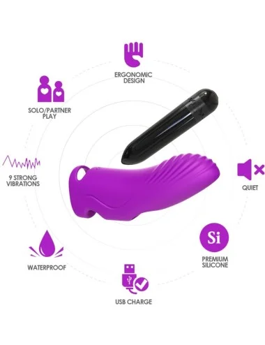 ARMONY - AURORA VIBRATEUR DOIGT FUCHSIA