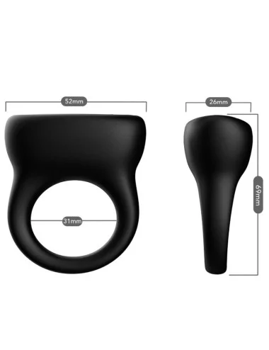 ARMONY - ANNEAU VIBRATEUR NOIR
