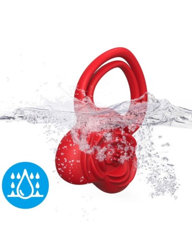 ARMONY - ANNEAU VIBRATEUR COEUR ROUGE