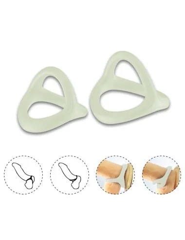 ARMONY - BAGUE DOUBLE SILICONE TRESOR LUMINEUSE