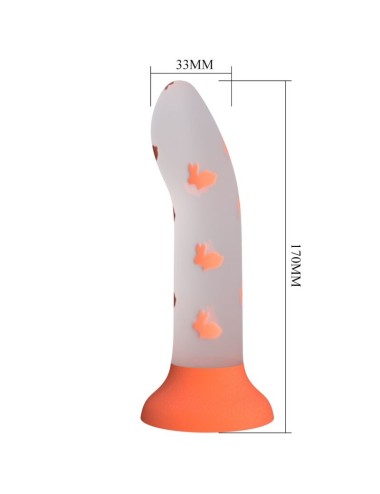 PRETTY LOVE - GODE MAGIQUE NIGHTFALL SANS VIBRATION ORANGE LUMINEUX