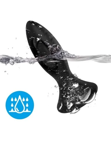 ARMONY - VIBRATEUR & PLUG ANAL SILICONE NOIR