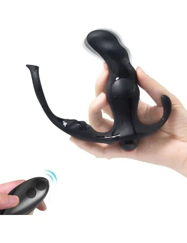 ARMONY - KNIGHT VIBRATEUR ANAL PROSTATE & ANNEAU TÉLÉCOMMANDE NOIR