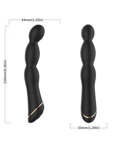ARMONY - VIBRATEUR BAMBU RÉGLABLE NOIR