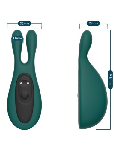 ARMONY - STIMULATEUR & VIBRATEUR LAPIN VERT