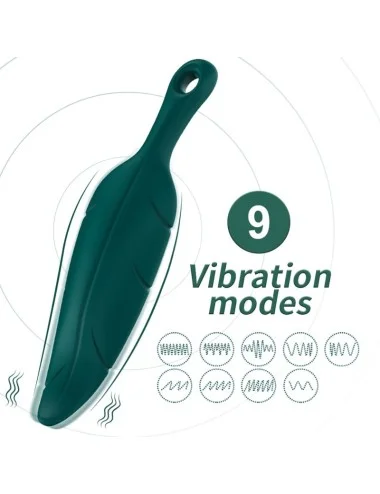 ARMONY - STIMULATEUR & VIBRATEUR VERT FEUILLE