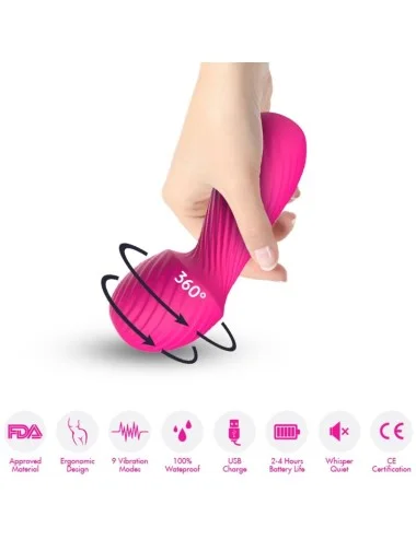 ARMONY - DAZZLE MASSAGER & VIBRATEUR PETIT FUCHSIA