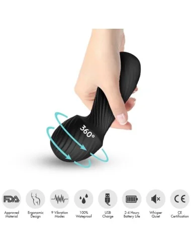 ARMONY - DAZZLE MASSAGER & VIBRATEUR PETIT NOIR