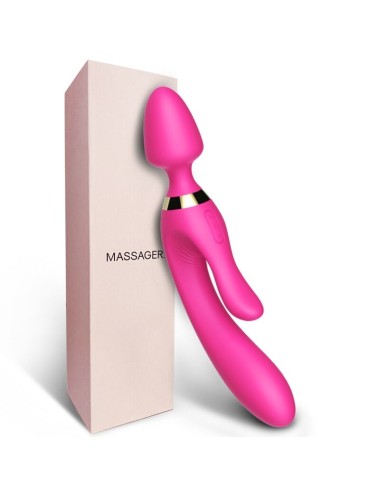 ARMONY - MASSEUR & VIBRATEUR LAPIN FUCHSIA