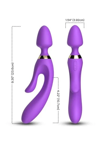 ARMONY - MASSEUR & VIBRATEUR LAPIN VIOLET