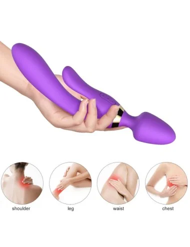 ARMONY - MASSEUR & VIBRATEUR LAPIN VIOLET