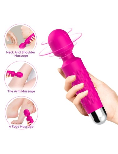 ARMONY - MASSEUR & VIBRATEUR POSTMAN TÊTE SUPER FLEXIBLE FUCHSIA