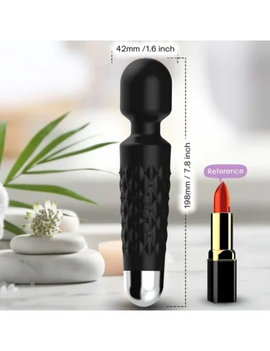 ARMONY - MASSEUR ET VIBRATEUR POSTMAN TÊTE SUPER FLEXIBLE NOIR
