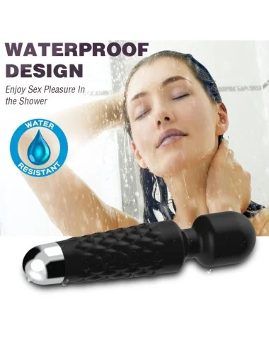 ARMONY - MASSEUR ET VIBRATEUR POSTMAN TÊTE SUPER FLEXIBLE NOIR