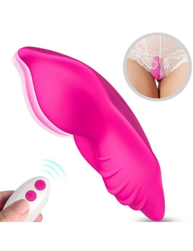 ARMONY - WHISPER WEARABLE PANTIES VIBRATEUR TÉLÉCOMMANDE FUCHSIA