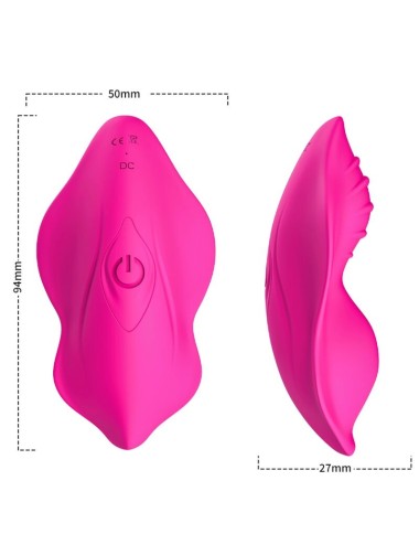 ARMONY - WHISPER WEARABLE PANTIES VIBRATEUR TÉLÉCOMMANDE FUCHSIA
