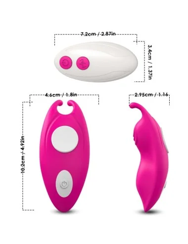 ARMONY - HONEYBEE WEARABLE PANTIES VIBRATEUR G-SPOT TÉLÉCOMMANDE FUCHSIA