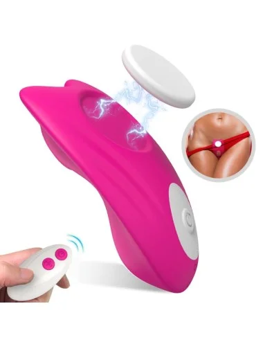 ARMONY - CULOTTE PORTABLE PAPILLON VIBRATEUR TÉLÉCOMMANDE ROSE