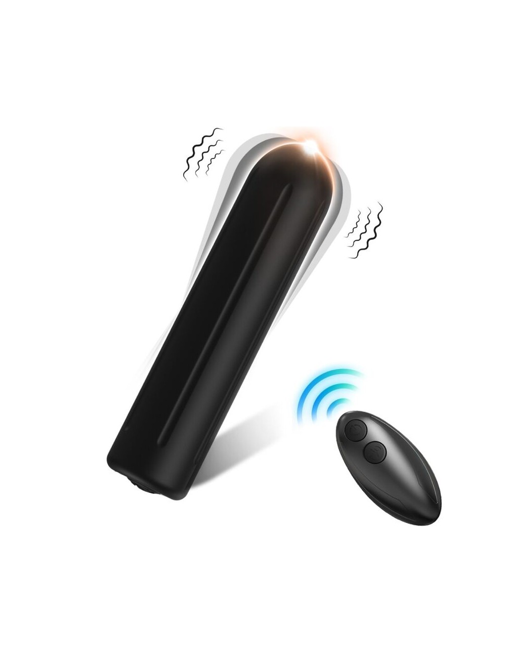 ARMONY - WARHEAD VIBRATOR BULLET TÉLÉCOMMANDE NOIR 2 CM X 8.8 CM ARMONY - WARHEAD VIBRATOR BULLET TÉLÉCOMMANDE NOIR 2 CM X 8.8 CM