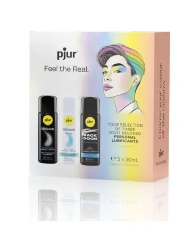 PJUR - LUBRIFIANTS PRIDE SET PREMIUM 3 X 30 ML