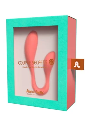 ADRIEN LASTIC - COUPLE SECRETS II DOUBLE STIMULATION ROSE + APPLICATION GRATUITE