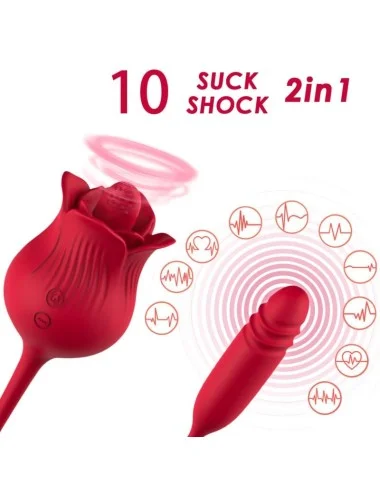ARMONY - ROSELIP LICKING VIBRANT CLITO & VIBRATEUR ROUGE