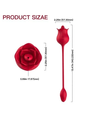 ARMONY - VIBRATEUR ROSE CON COLA ROUGE