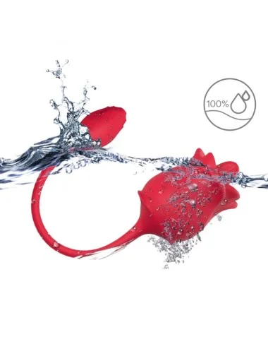 ARMONY - STIMULATEUR ROSE & VIBRATEUR COLA ROUGE