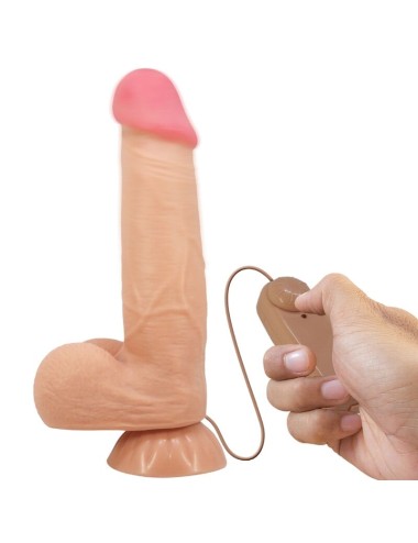 PRETTY LOVE - SÉRIE SLIDING SKIN GODE RÉALISTE AVEC VENTOUSE SLIDING SKIN FLESH 21