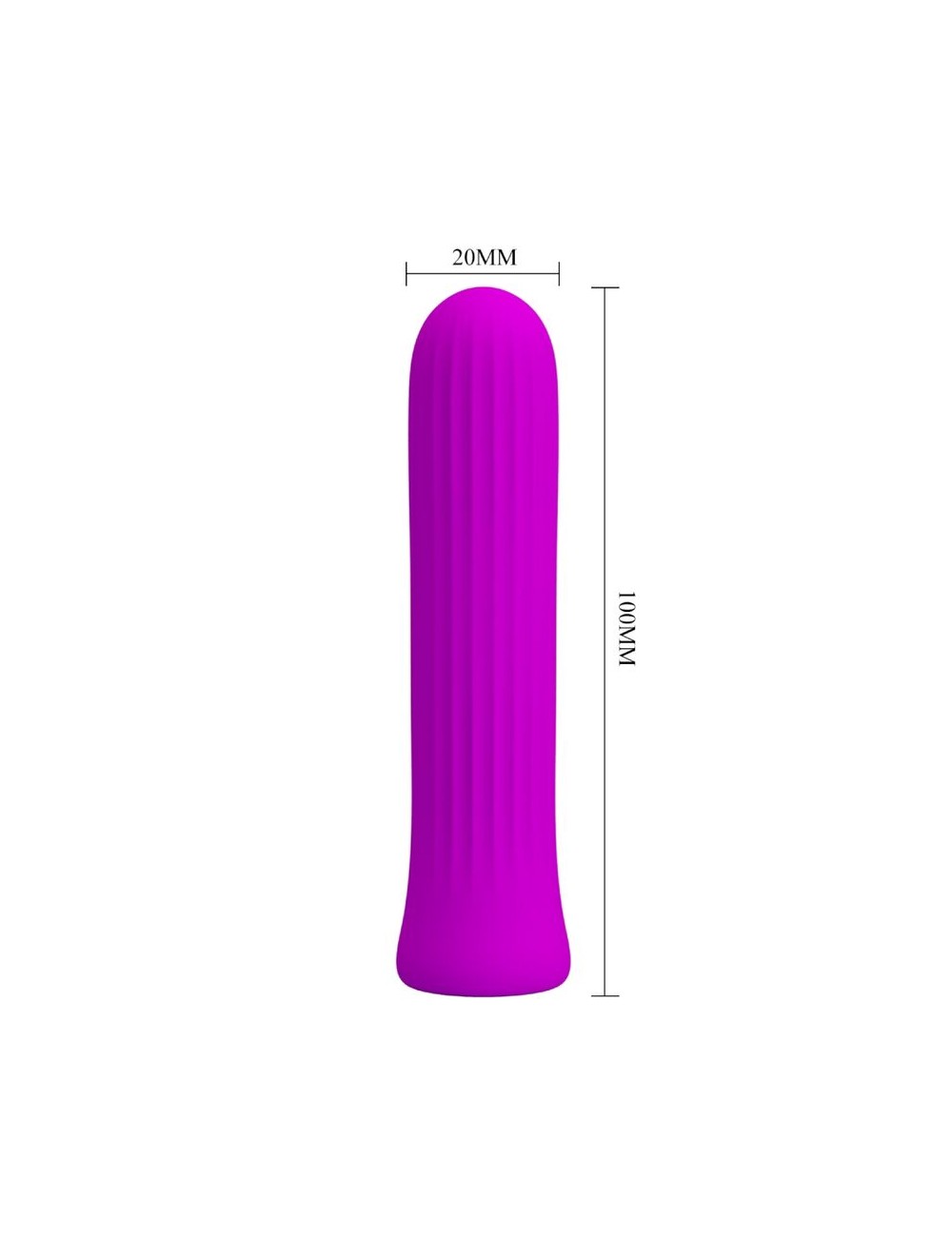 PRETTY LOVE - VIBRATEUR STIMULATEUR ROSE BLANCHE PRETTY LOVE - VIBRATEUR STIMULATEUR ROSE BLANCHE