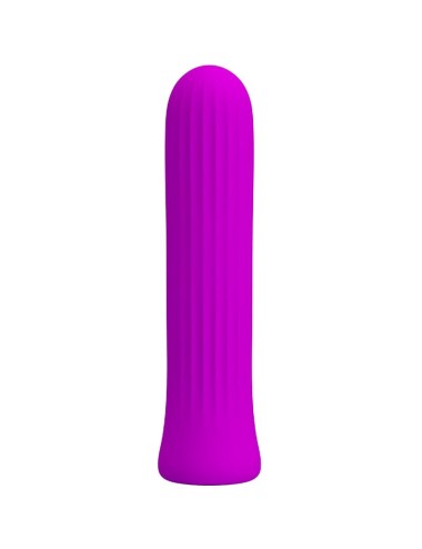 PRETTY LOVE - VIBRATEUR STIMULATEUR ROSE BLANCHE