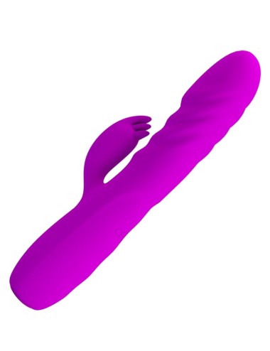 PRETTY LOVE - VIBRATEUR LAPIN RECHARGEABLE MELANIE VIOLET