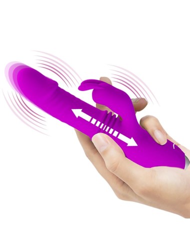 PRETTY LOVE - VIBRATEUR LAPIN RECHARGEABLE DOROTHY VIOLET
