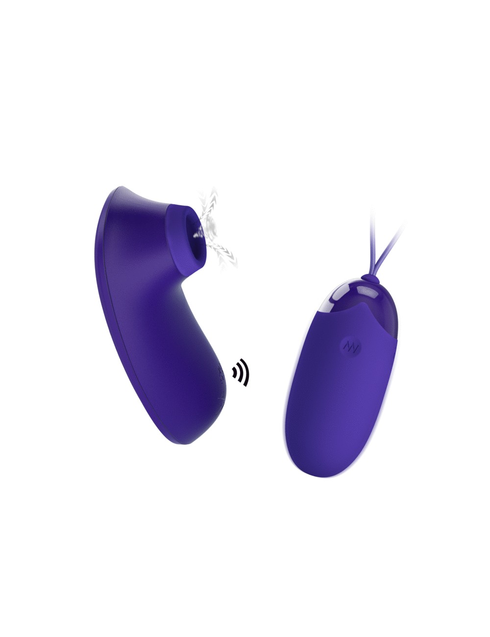 PRETTY LOVE - STIMULATEUR ET OEUF PORTABLE PRETTY LOVE - STIMULATEUR ET OEUF PORTABLE