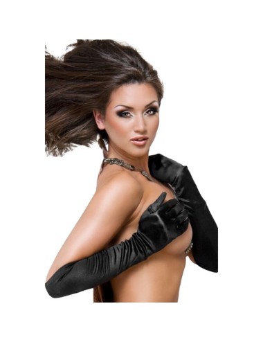 CHILIROSE - GANTS CR 3192 SATIN NOIR
