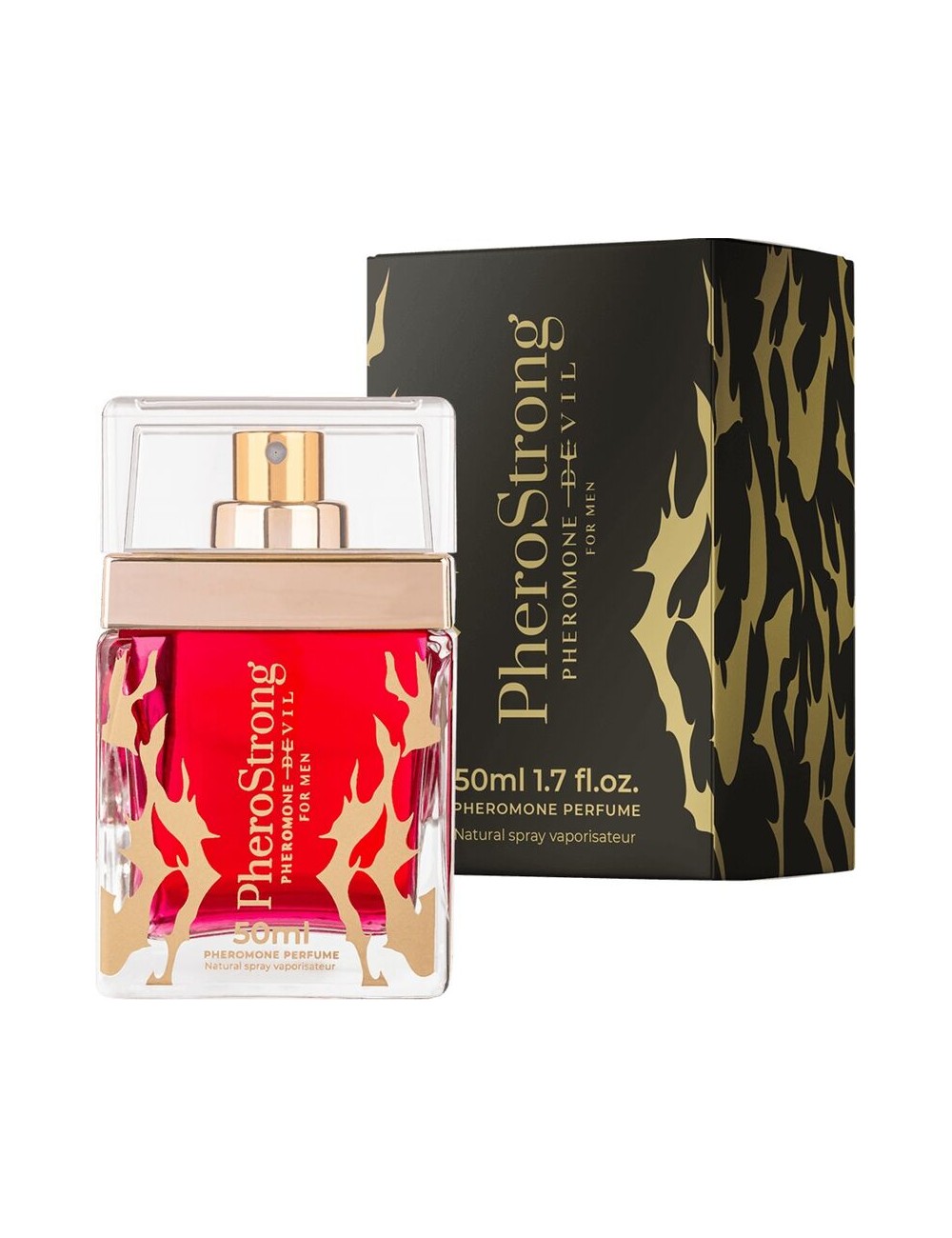 PHEROSTRONG - PARFUM PHÉROMONE DIABLE POUR HOMME 50 ML PHEROSTRONG - PARFUM PHÉROMONE DIABLE POUR HOMME 50 ML