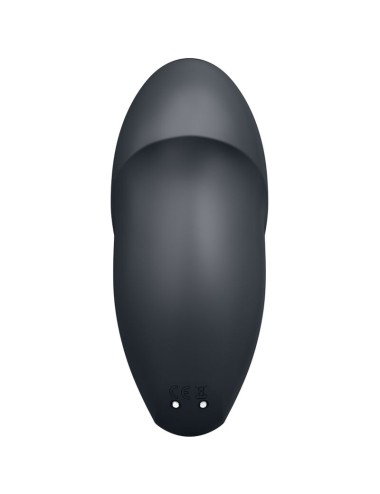 SATISFYER - TAP & CLIMAX 1 VIBRATEUR LAY-ON NOIR