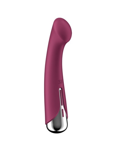 SATISFYER - SPINNING G-SPORT 1 VIBRATEUR ROTATOR ROUGE